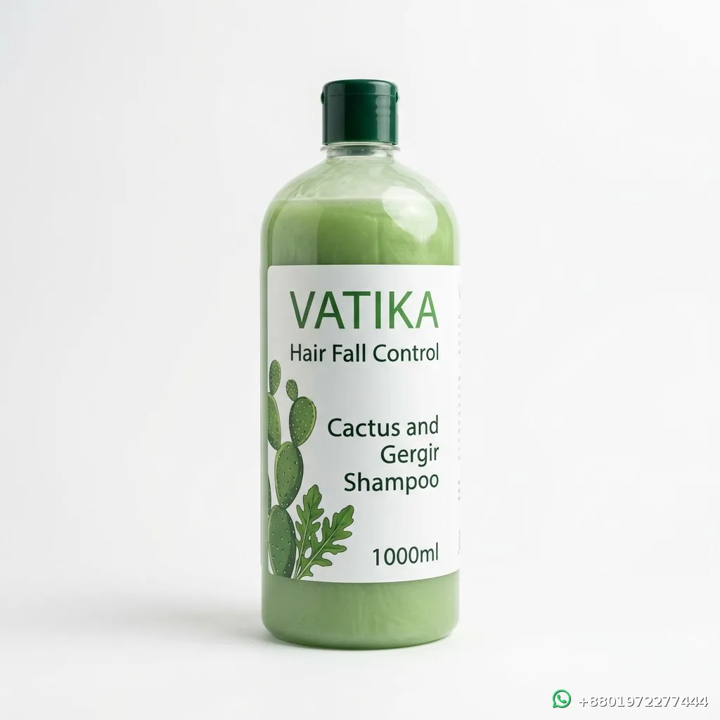 Vatika Hair Fall Control Cactus and Gergir Shampoo 1000ml