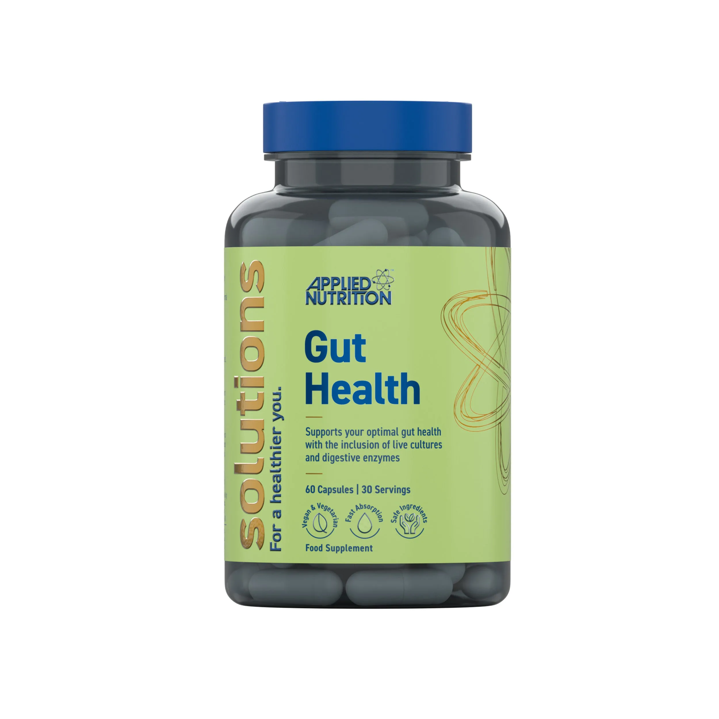 Applied Nutrition Solutions Gut Health 60 Capsules