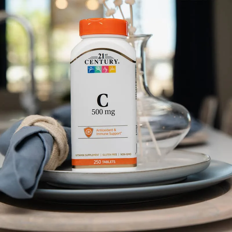 21st Century Vitamin C 500mg 250 Tablets