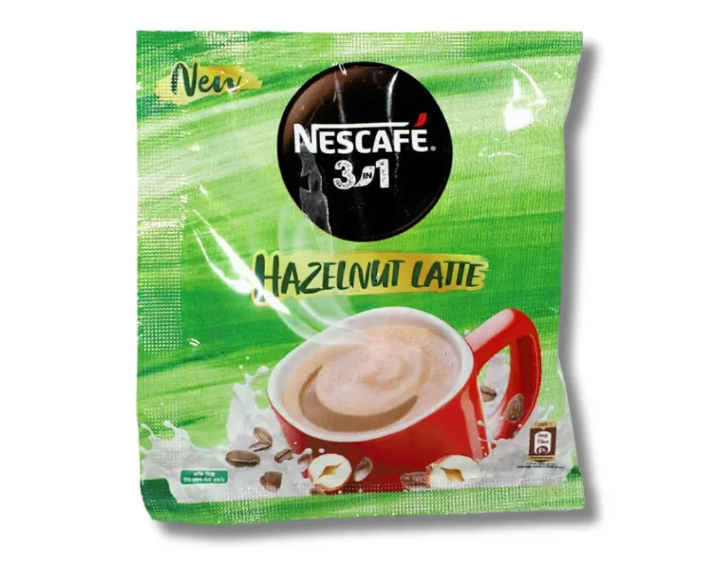Nescafe 3 In 1 Hazelnut Latte Single Pack