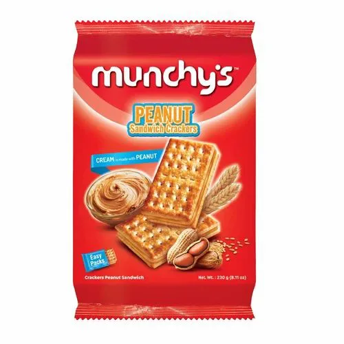 Munchy's Peanut Sandwich Crackers 230g