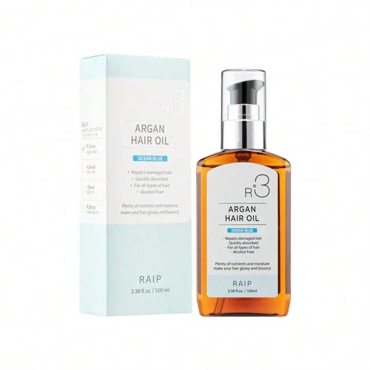 R3 Argan Ocean Blue Hair Oil 100ml