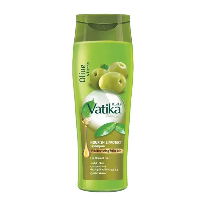 Vatika Olive and Henna Shampoo with Nourishing Vatika Oils 400ml