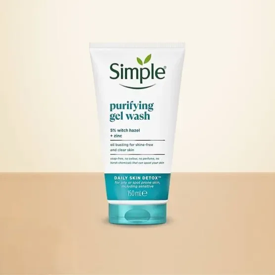 Simple Daily Detox Purifying Face Wash 150ml