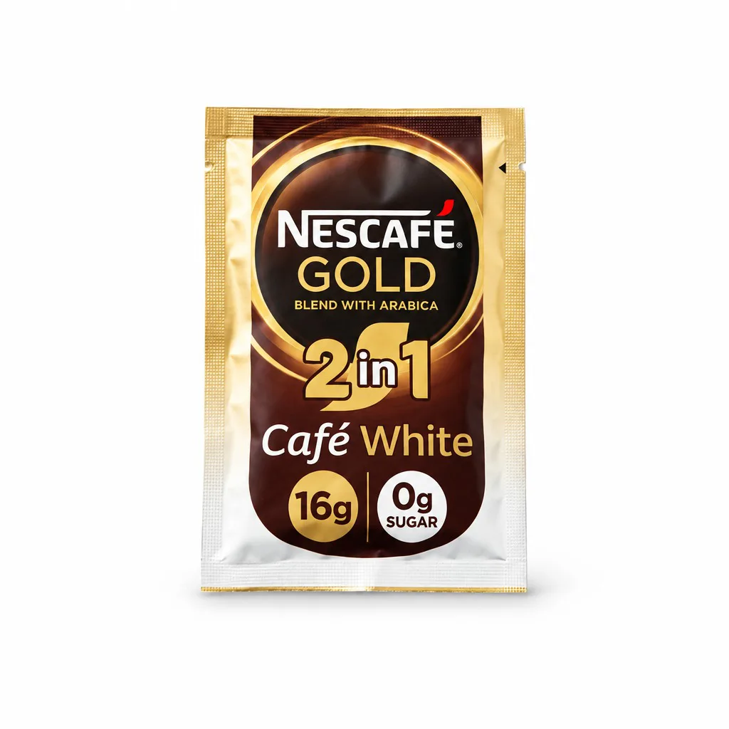 Nescafe Gold 2 in 1 Cafe White 0g Sugar 16g