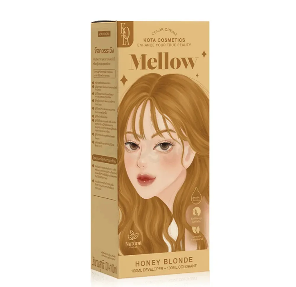 Kota Cosmetics Mellow Honey Blonde Hair Color