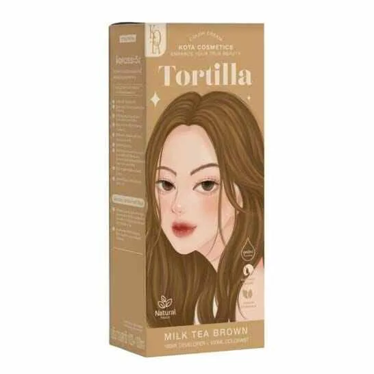 Kota Cosmetics Tortilla Milk Tea Brown Hair Color
