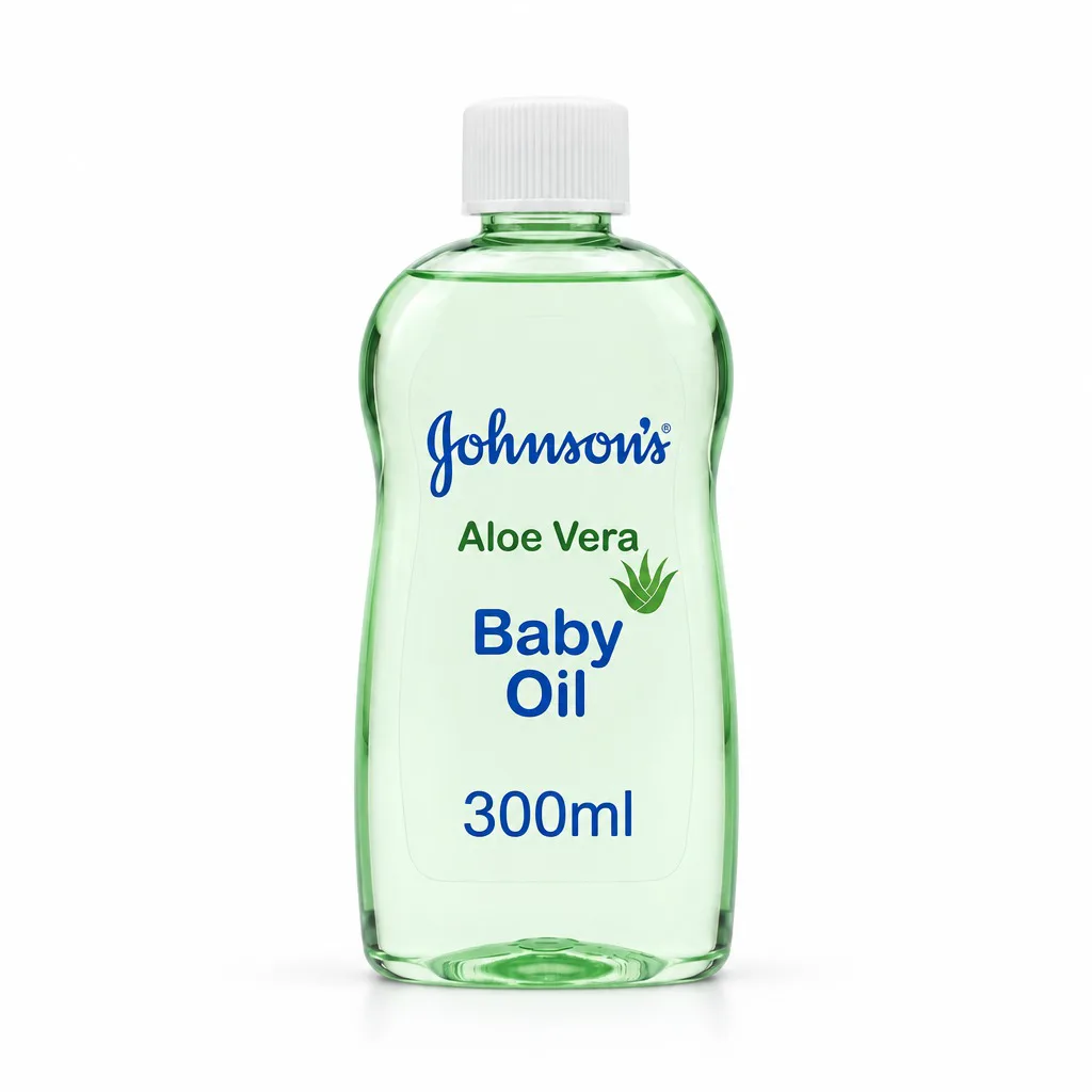 Johnson's Aloe Vera Baby Oil 300 ml