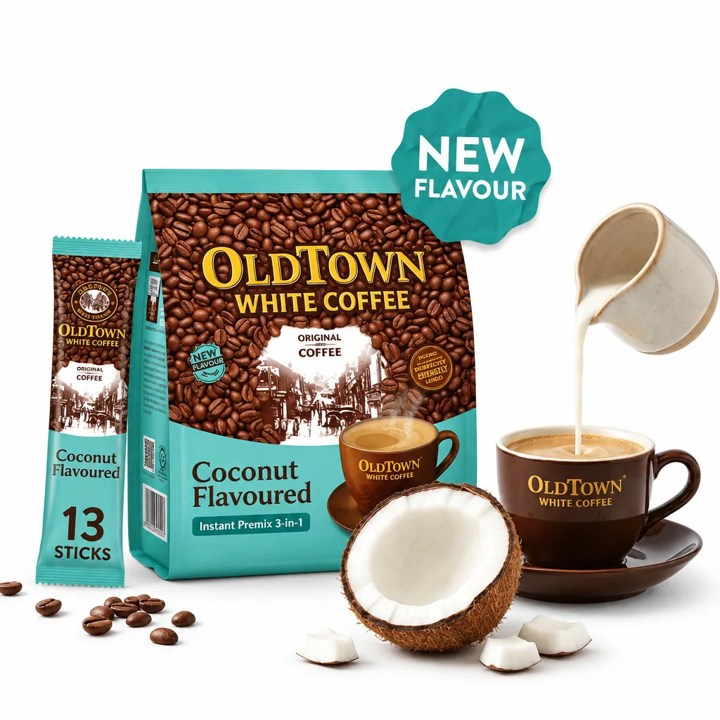 Old Town White Coffee Coconut Flavoured 260g
