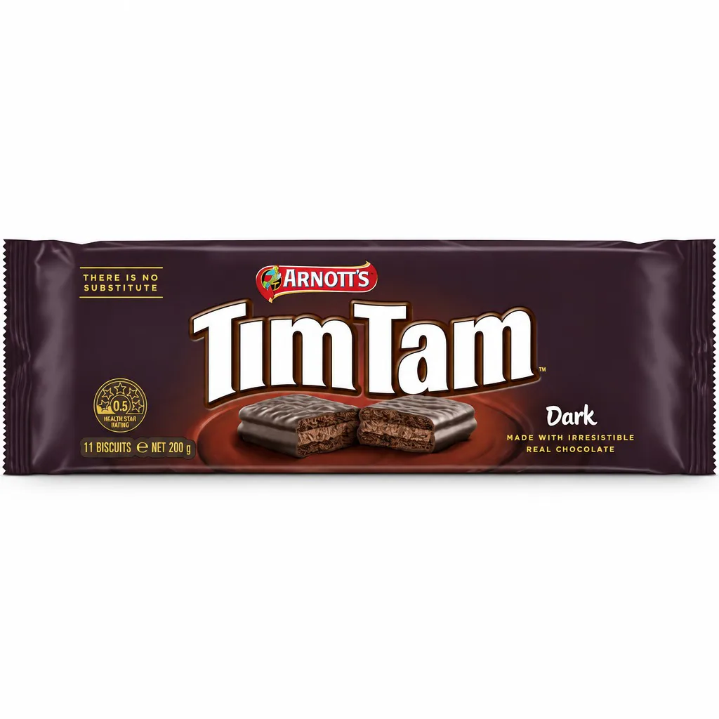 Arnotts Tim Tam Dark Chocolate Biscuits