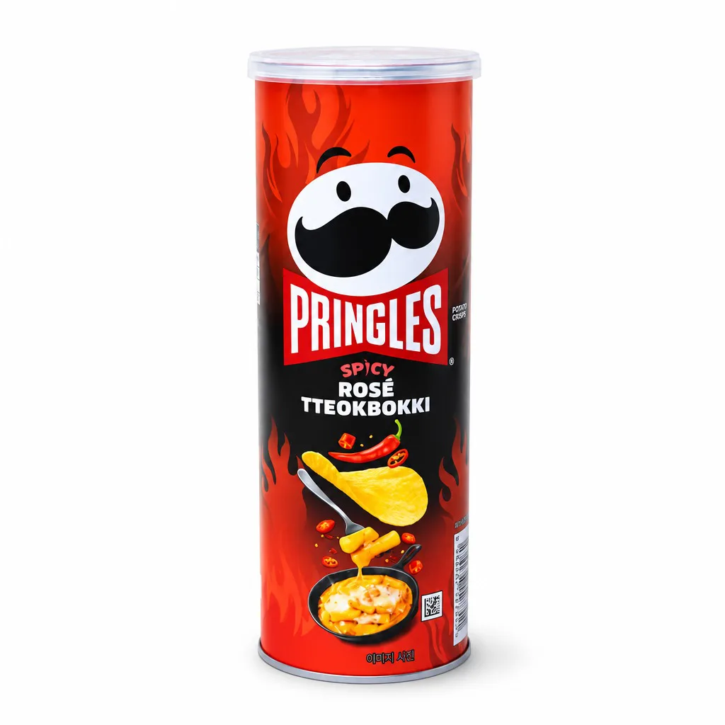 Pringles Spicy Rose Tteokbokki