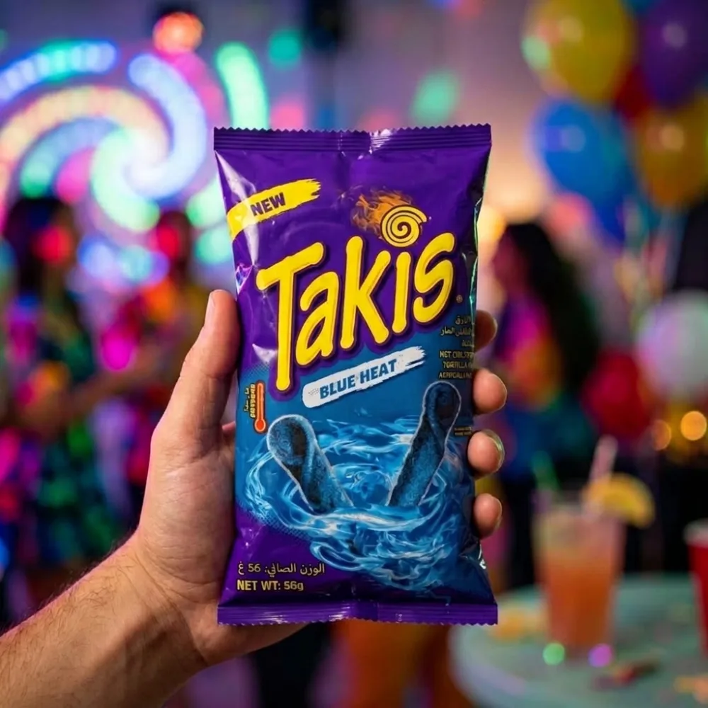 Takis Crisps Blue Heat 155.92g Pack