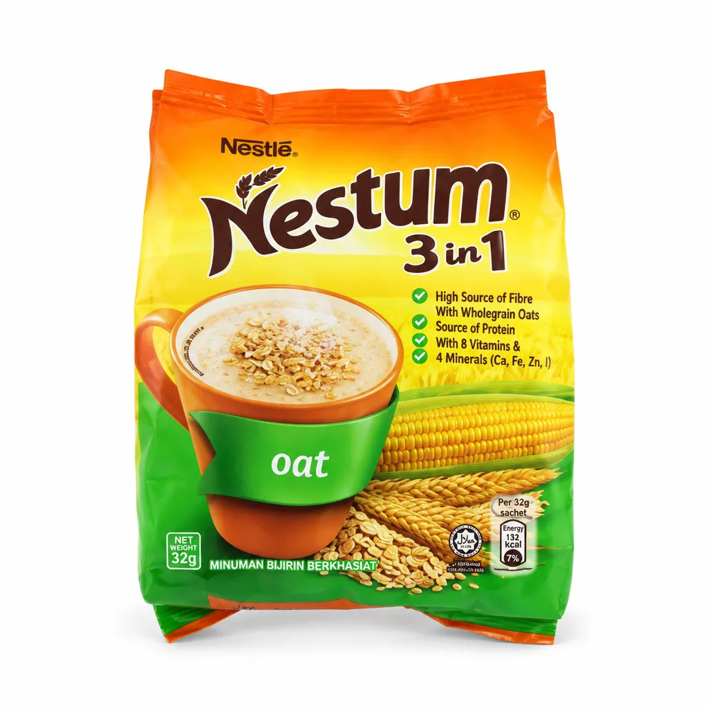 Nestle Nestum Oat 3in1 Multigrain 15 Sachets x 30g