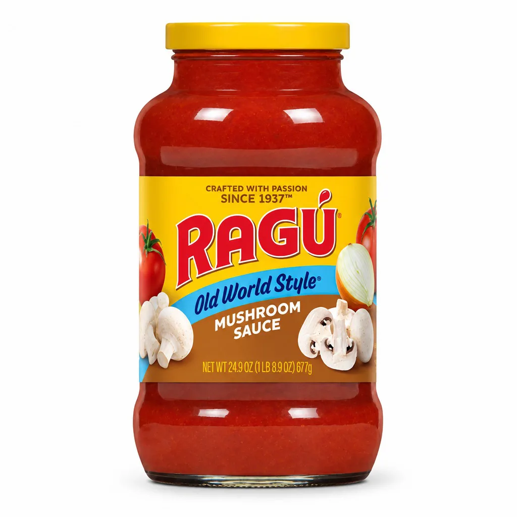 Ragu Old World Style Mushroom Pasta Sauce 677g