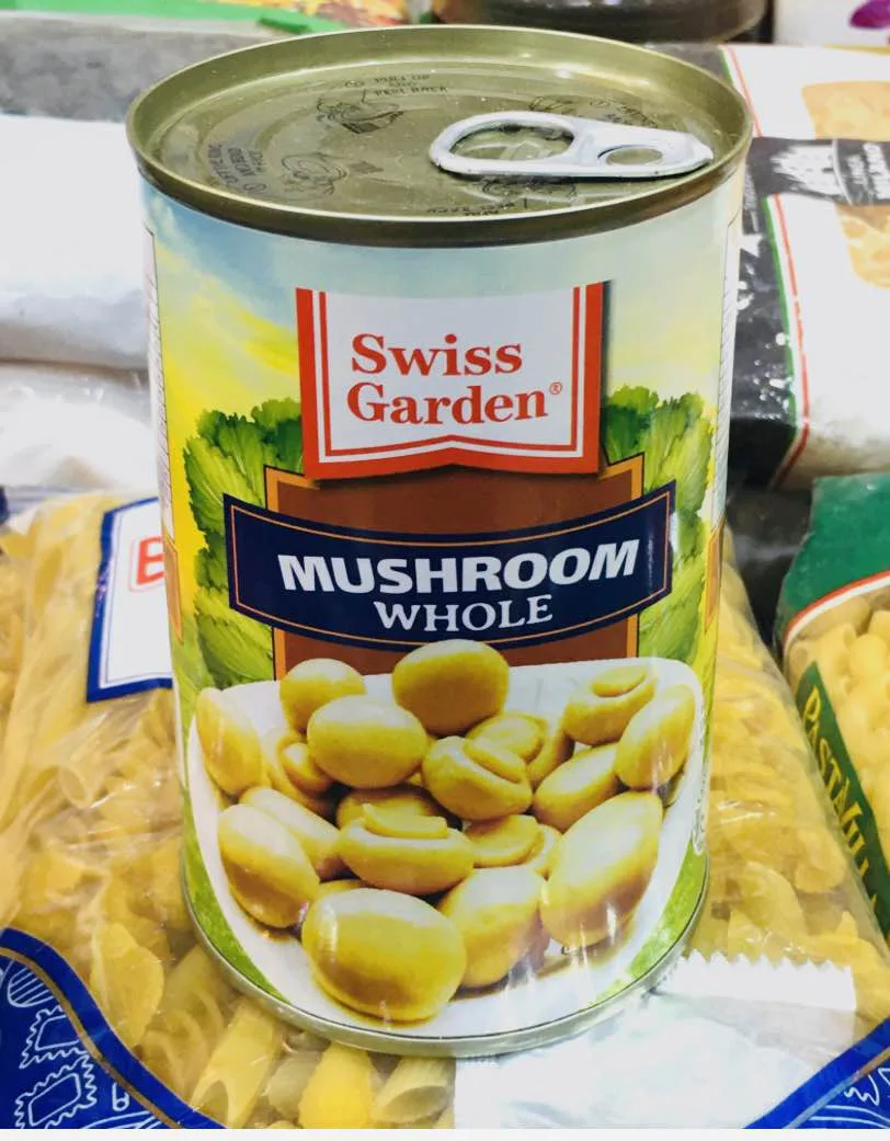 Swiss Garden Mushroom Whole 400gm
