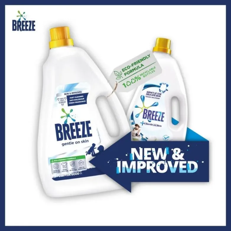 Breeze Liquid Detergent Gentle On Skin 3.6kg