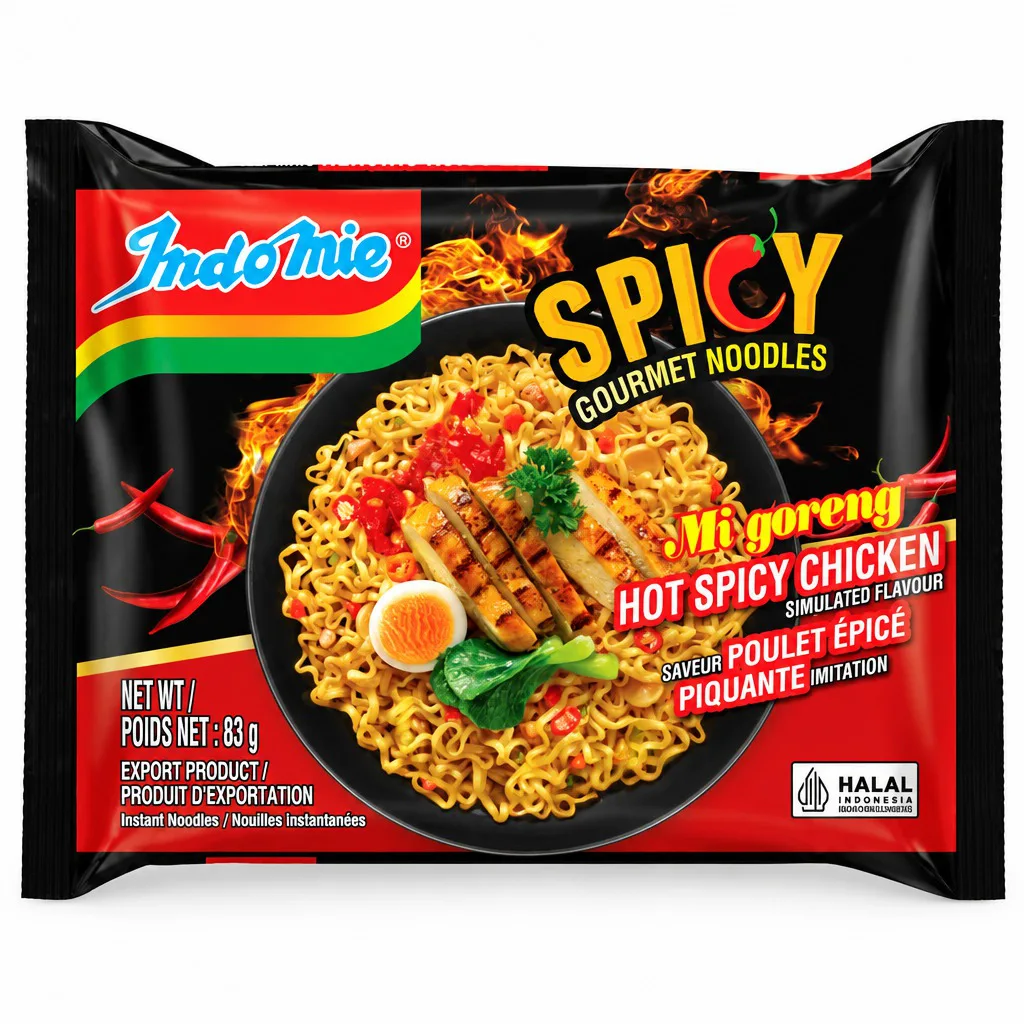 Indomie Spicy Gourmet Noodles