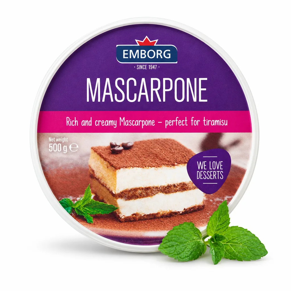 Emborg Mascarpone Cheese 500g