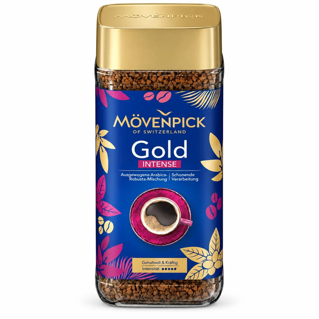 MOVENPICK Gold Intense Instant Coffee 200g