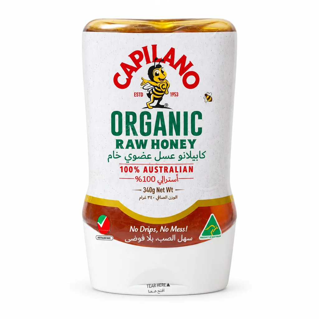 Capilano Organic Raw Honey 340g