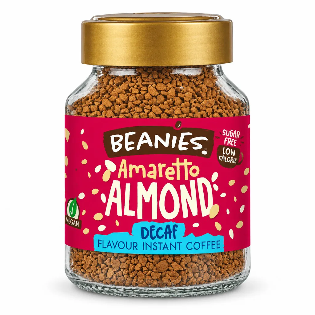 Beanies Amaretto Almond Flavoured Decaf Coffee
