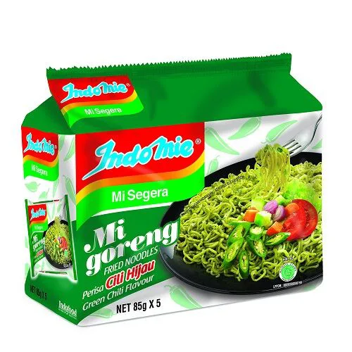 Indomie MI Goreng Green Chili Flavor Fried Noodles