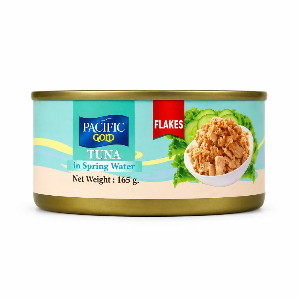 Pacific Gold Tuna Flakes In Spring Water