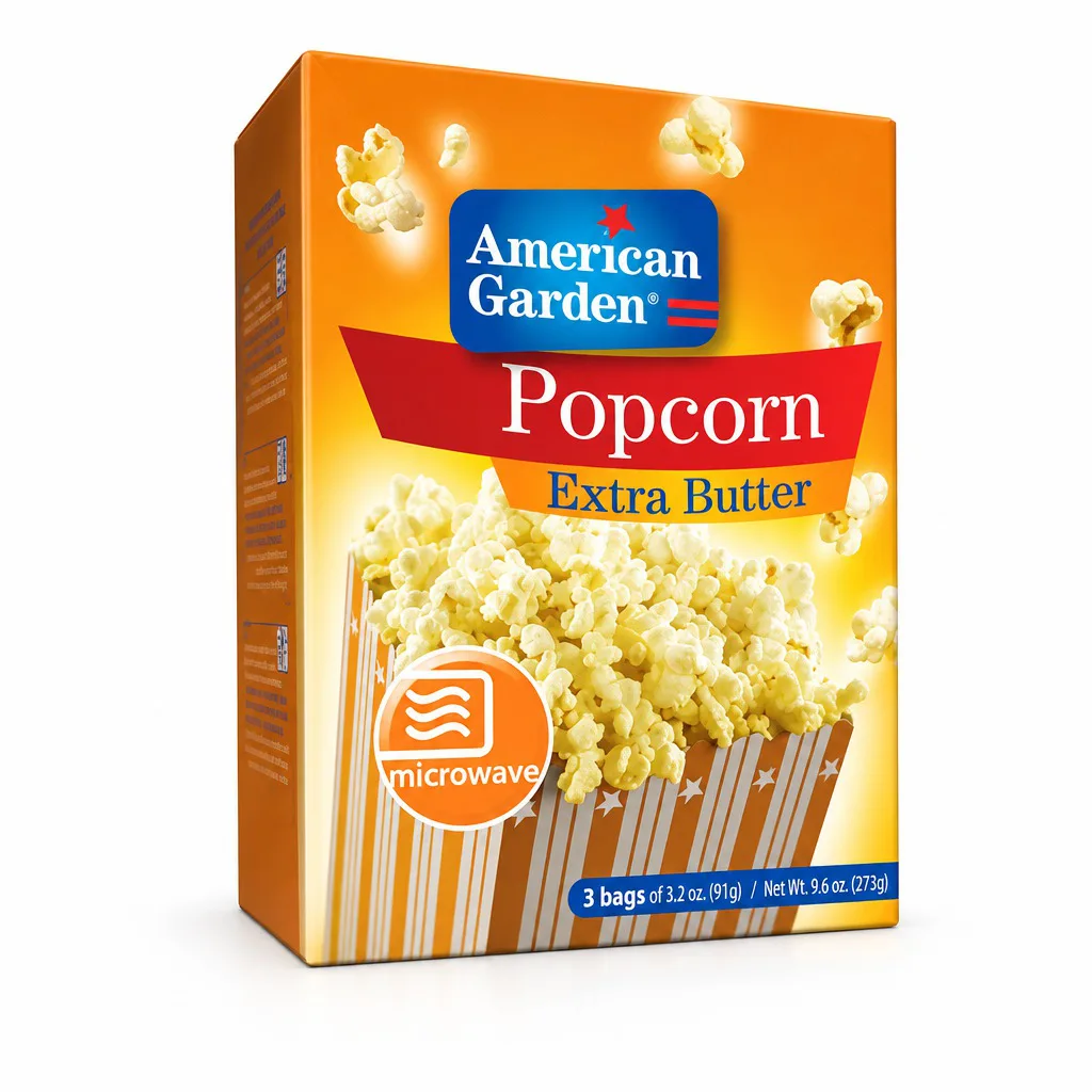 American Garden Extra Butter Popcorn