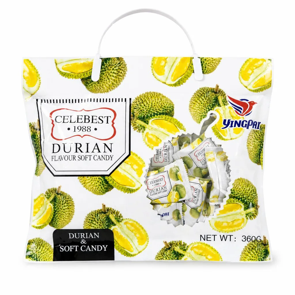 Yingpai Durian Flavour Soft Candy 360g