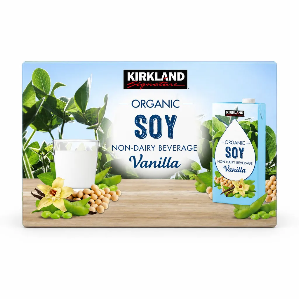 Kirkland Organic Soy Vanilla Milk