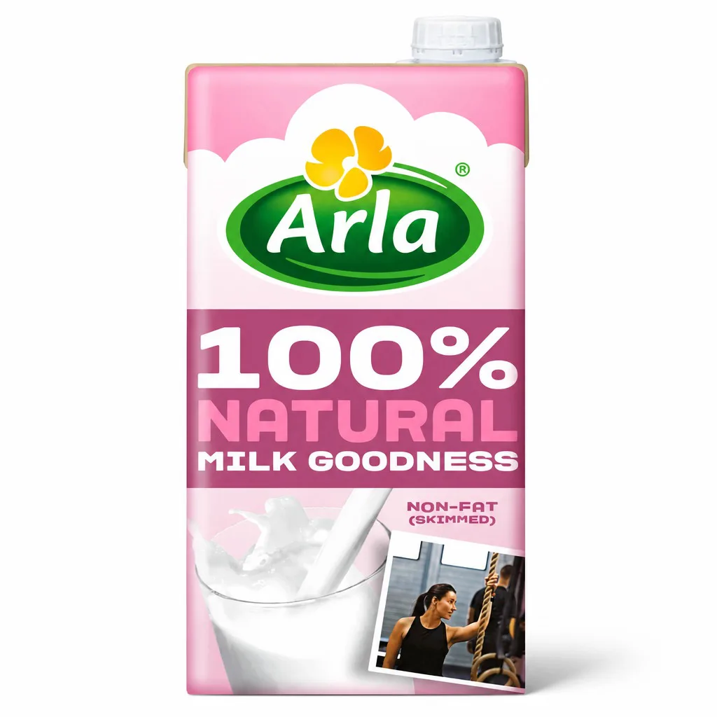 Arla Milk Goodness Non-Fat Skimmed Milk 1L