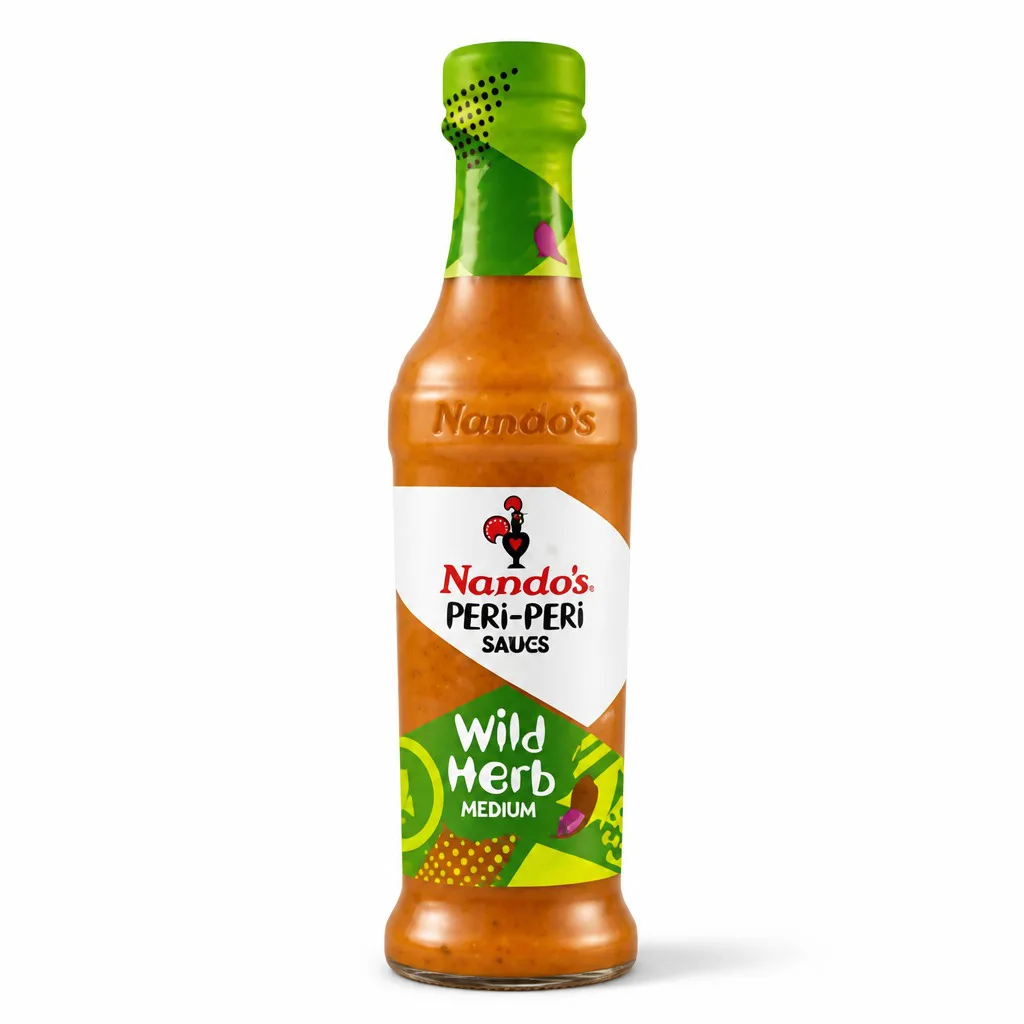 Nando's Peri-Peri Sauce Wild Herb Medium 250g