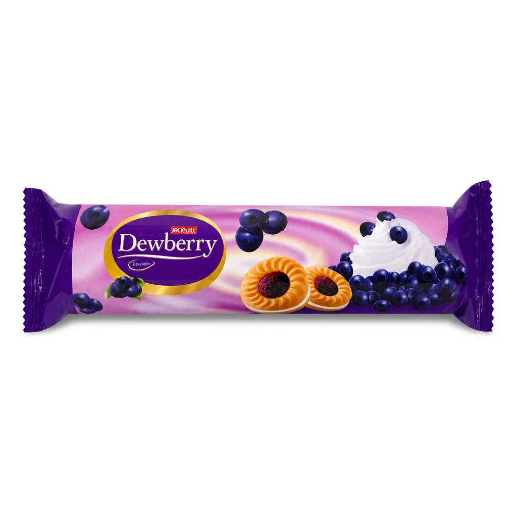 Dewberry Sandwich Cookies Roll Blueberry 105g