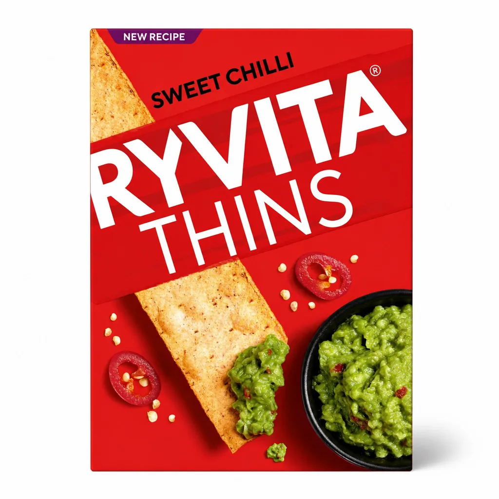 Ryvita Thins Sweet Chilli Snack