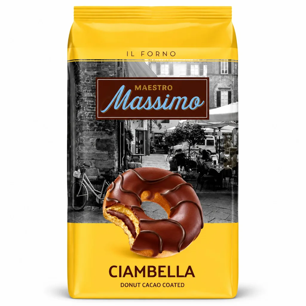 Massimo Ciambella Cocoa Coated Cake 6pack