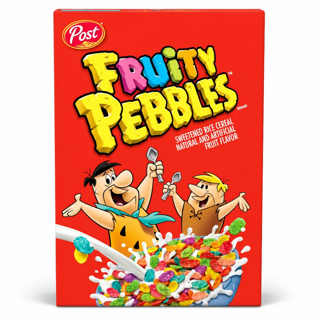 Post Fruity Pebbles Rice Cereal