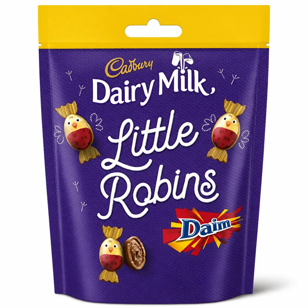 Cadbury Dairy Milk Little Robins Daim 77g