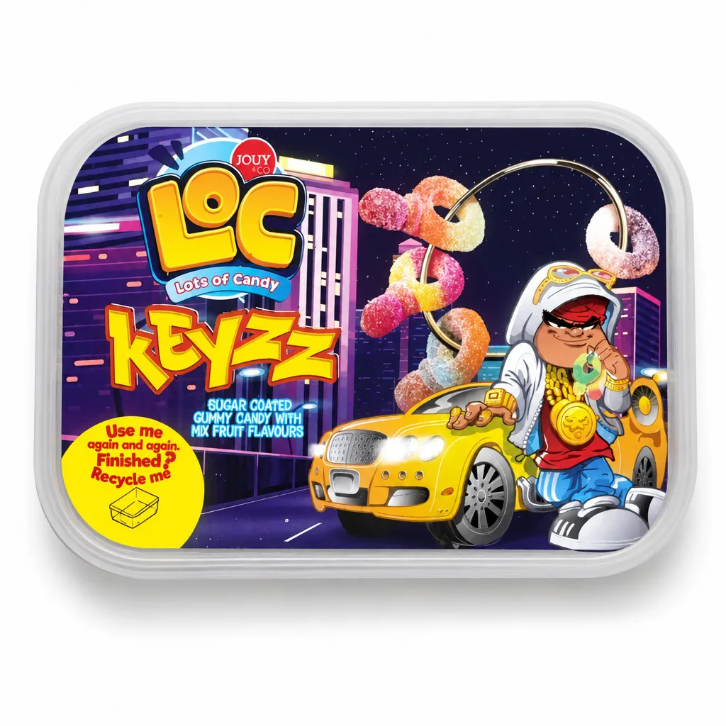 Loc Keyzz Sugar Coated Gummy Candy