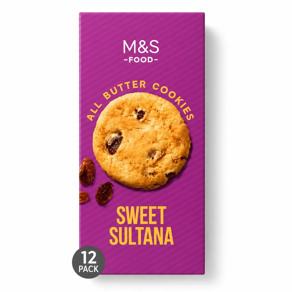 M&S Sultana Cookies 200g