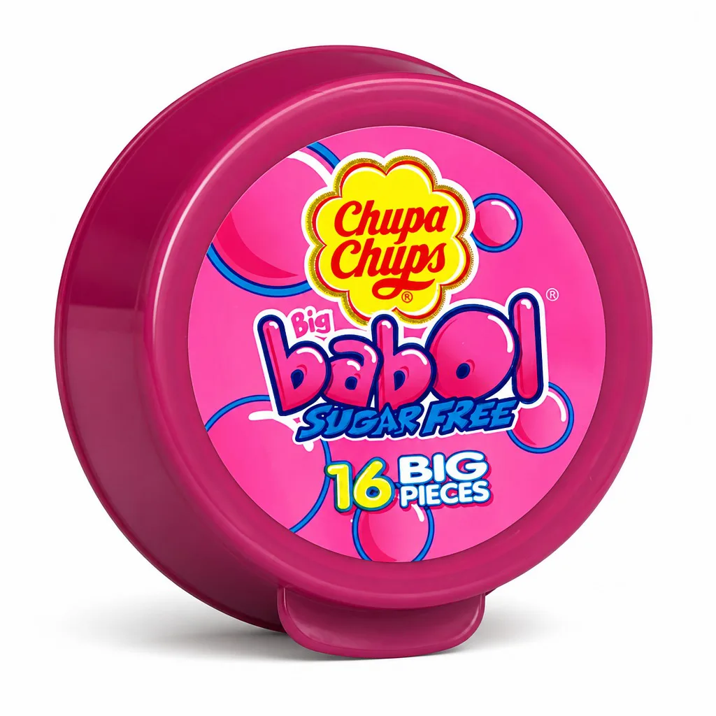 Chupa Chups Big Babol Sugar Free Bubble Gum