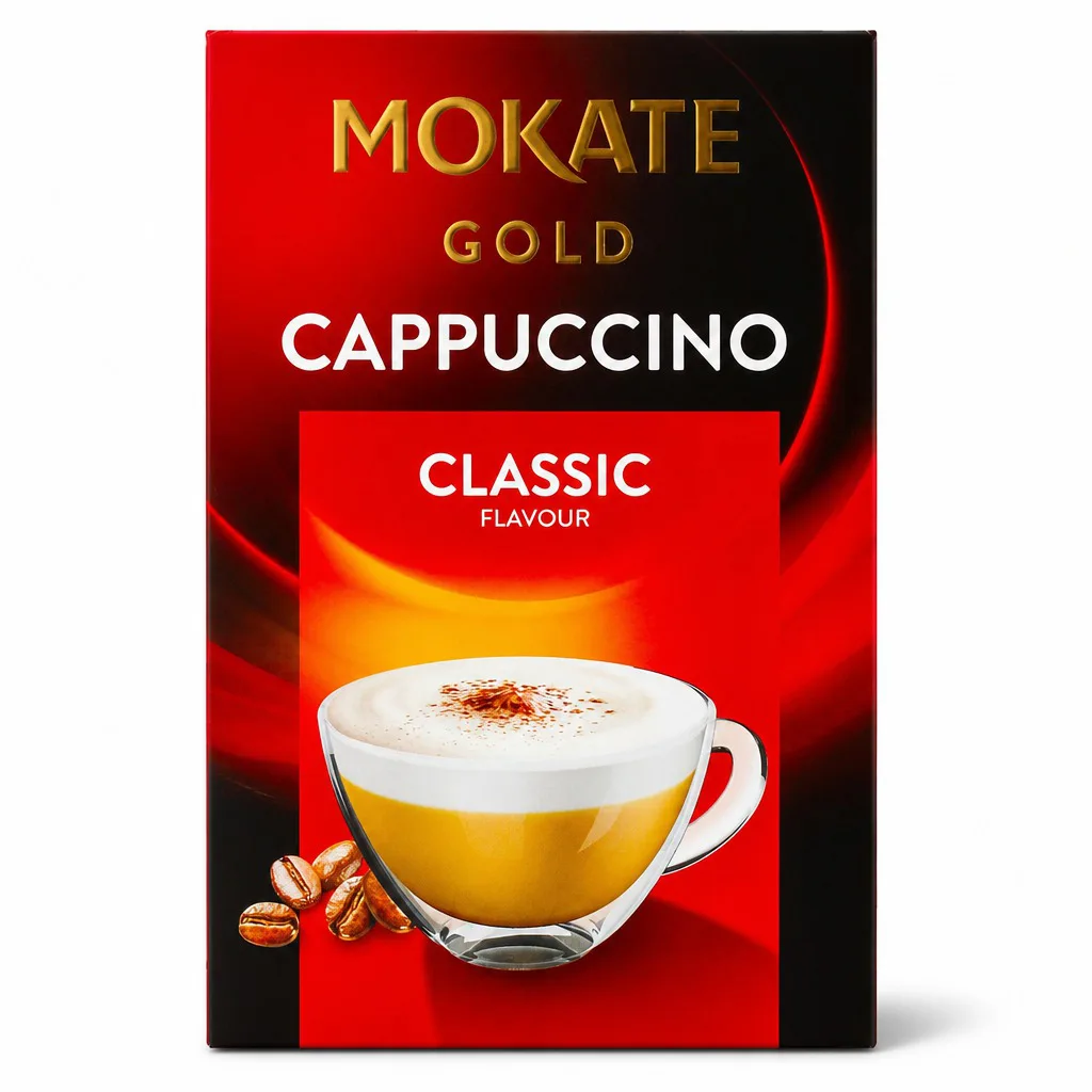 Mokate Gold Cappuccino Classic Instant Coffee Drink 100g