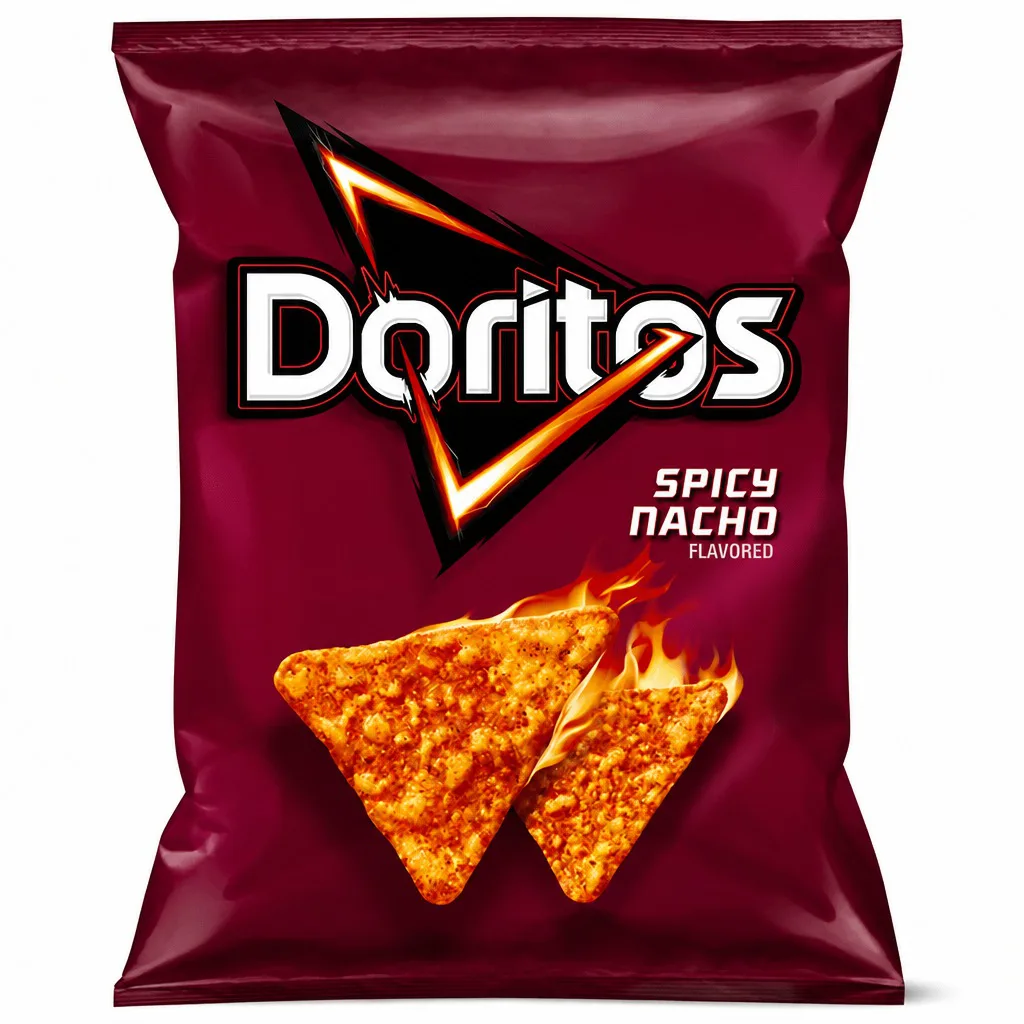 Doritos Spicy Nacho Flavored Tortilla Chips 276g