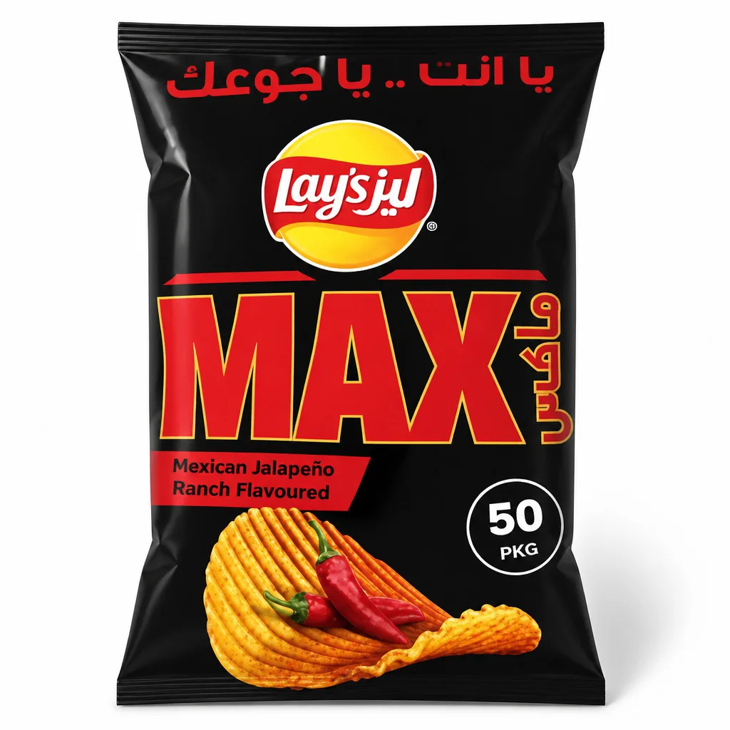 Lay's Max Mexican Chili Flavor Potato Chips