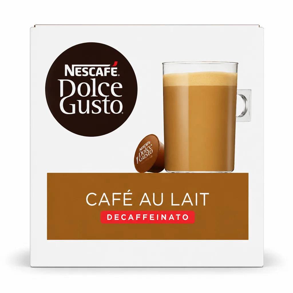 Nescafe Dolce Gusto Cafe Au Lait Decaffeinated