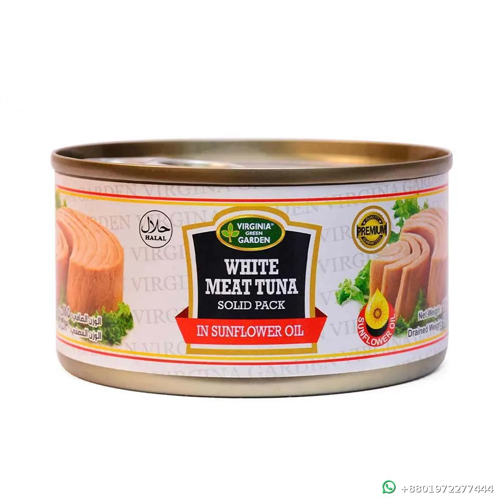 Virginia Green Garden White Meat Tuna In Sunflower Oil