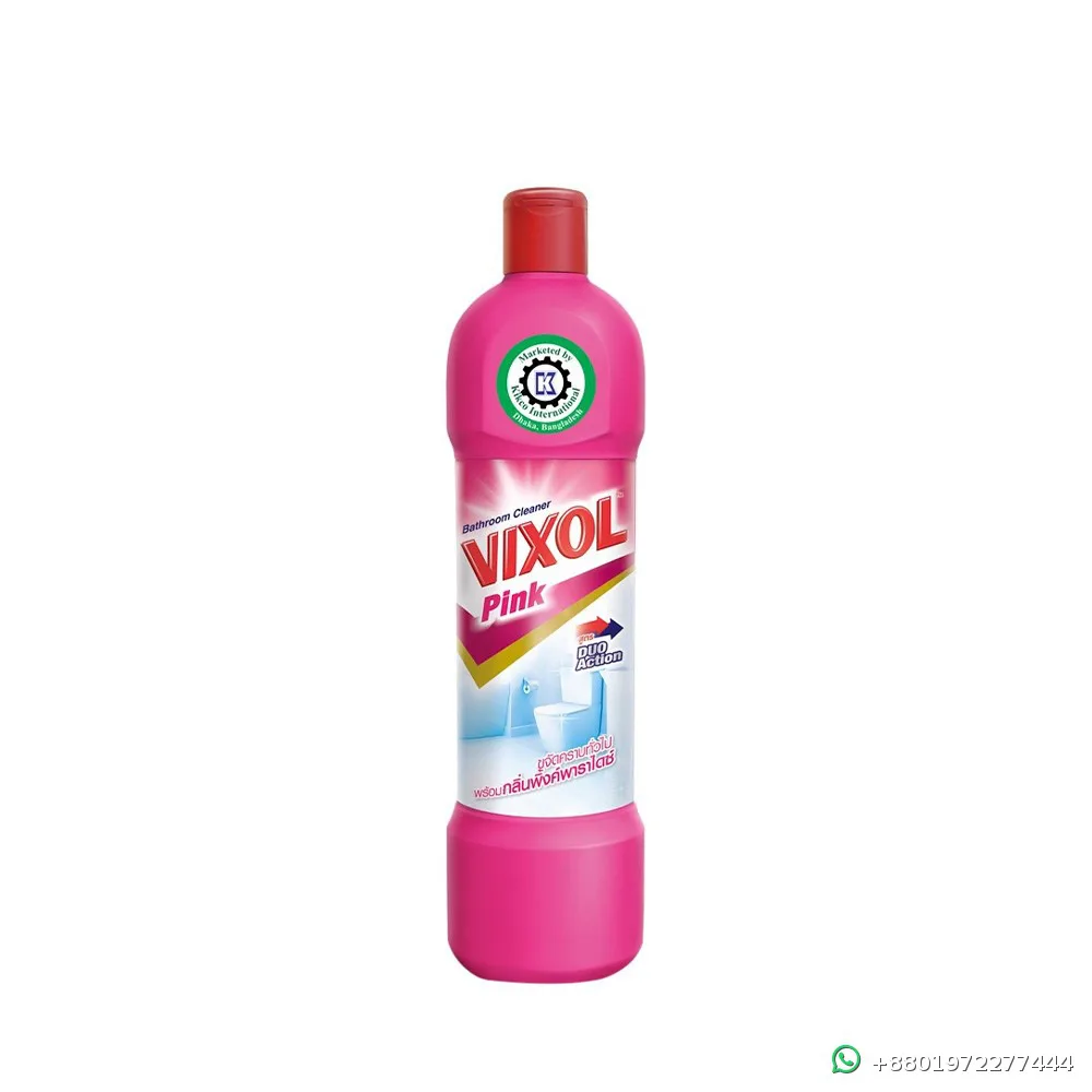 Vixol Pink Bathroom Cleaner 450ml