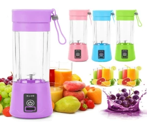YE-02 Portable Rechargeable Battery Juice Blender Machine 380ml