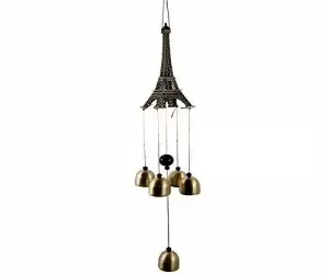 Eiffel Tower Hanging Wind Chimes Bell for Outdoor, Balcony, Home, Garden, Oudoor