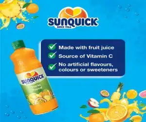 Sunquick Tropika Tropical Juice 840ml