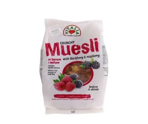 Vitalia crunchy muesli with blackberry & raspberry | Best  muesli with blackberry